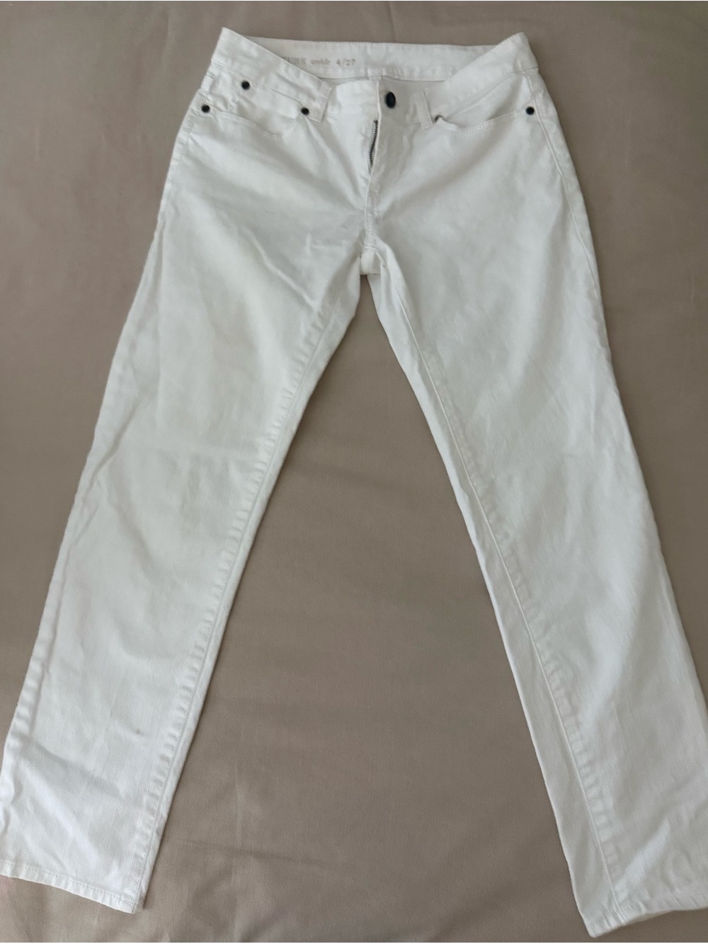 Women’s Talbots White Ankle Signature Jeans - Classic Clean Style